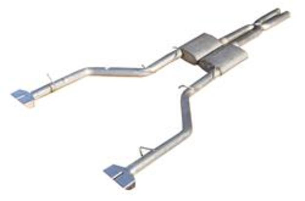 Pypes Race Pro Dual Exhaust System 08-14 Dodge Challenger 5.7L